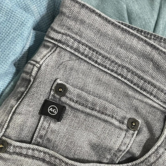 AG Adriano Goldschmied Everett Slim Straight Stretch Jeans Size 31x32 - Picture 8 of 9